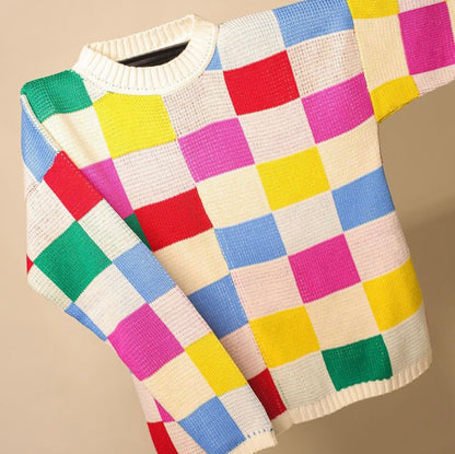 Sweater Rainbow Chess