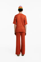 Pantalón Soga Hombre Terracota