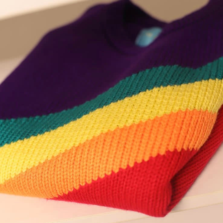 Sweater Sunset Rainbow