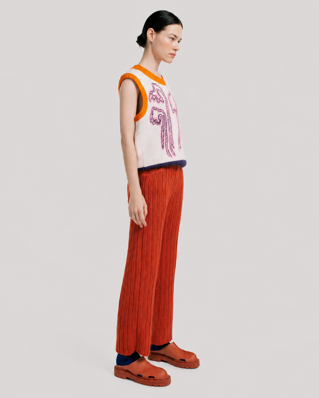 Pantalón Soga Mujer Terracota