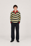 Polo Rayas tricolor  Hombre