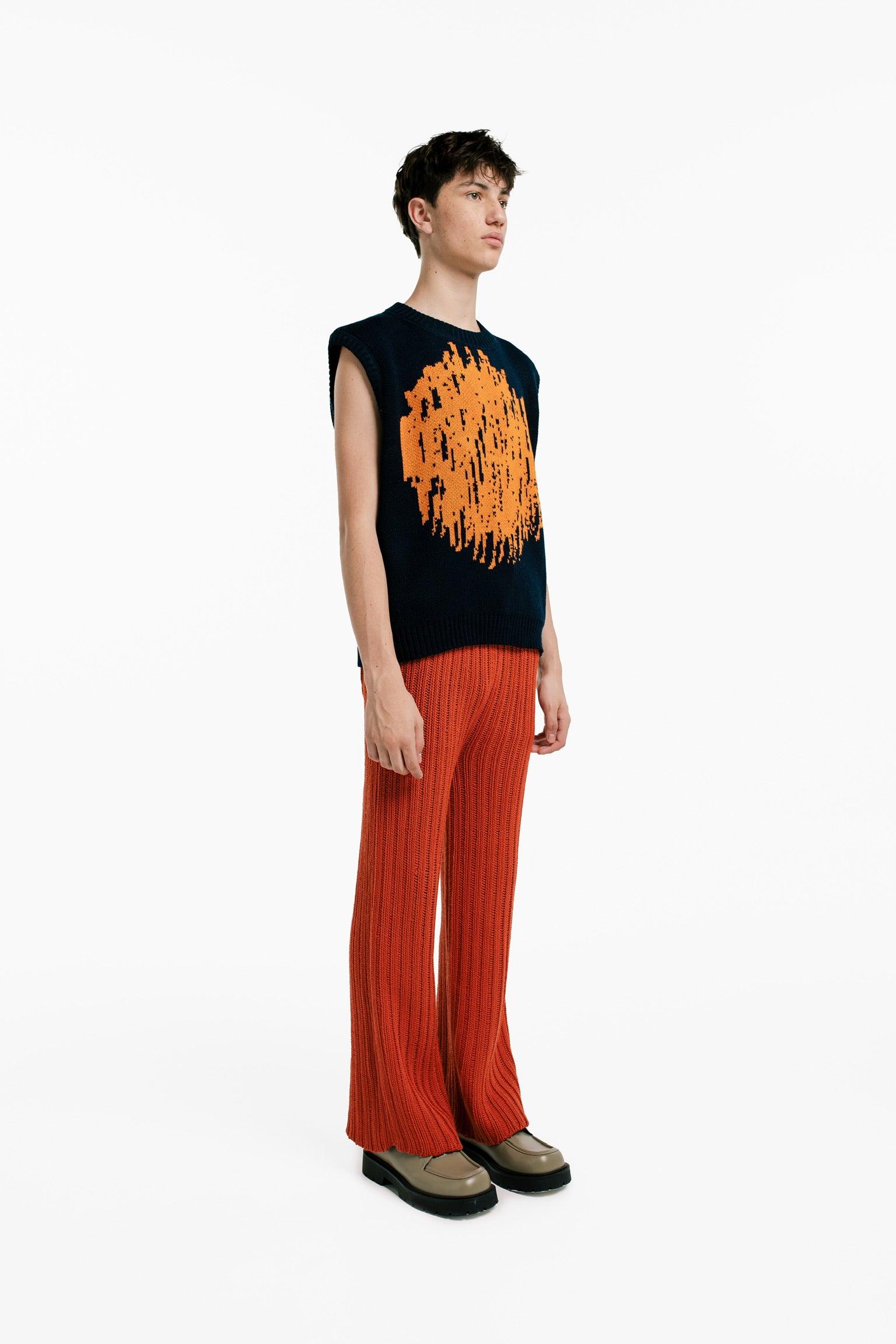 Pantalón Soga Hombre Terracota