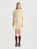 Blusa Juju Beige de frente