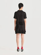 Blusa Juju Negra de espalda