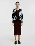 Cardigan Diagonal Mujer foto de frente