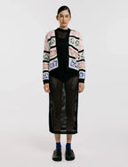 Cardigan Mujer Íconos foto de frente