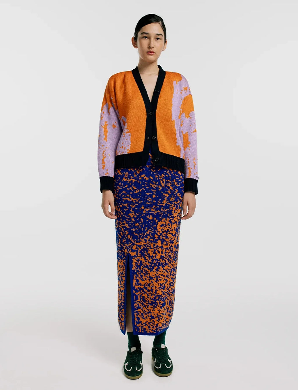 Cardigan Mujer Rayón foto de frente