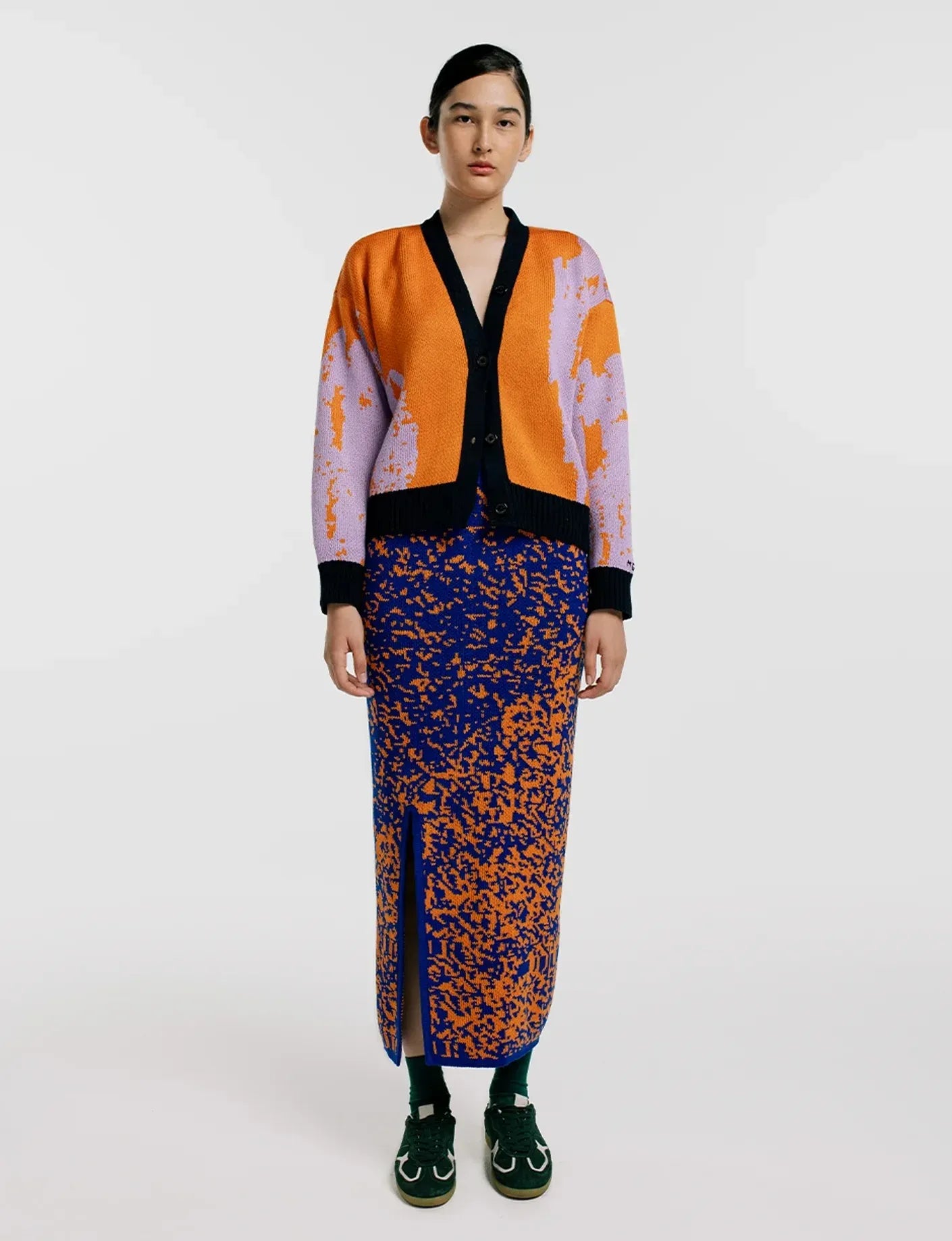 Cardigan Mujer Rayón foto de frente