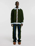 Cardigan Polo Rib foto de frente