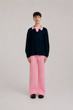 Pantalón Soga Hombre Rosa foto de frente