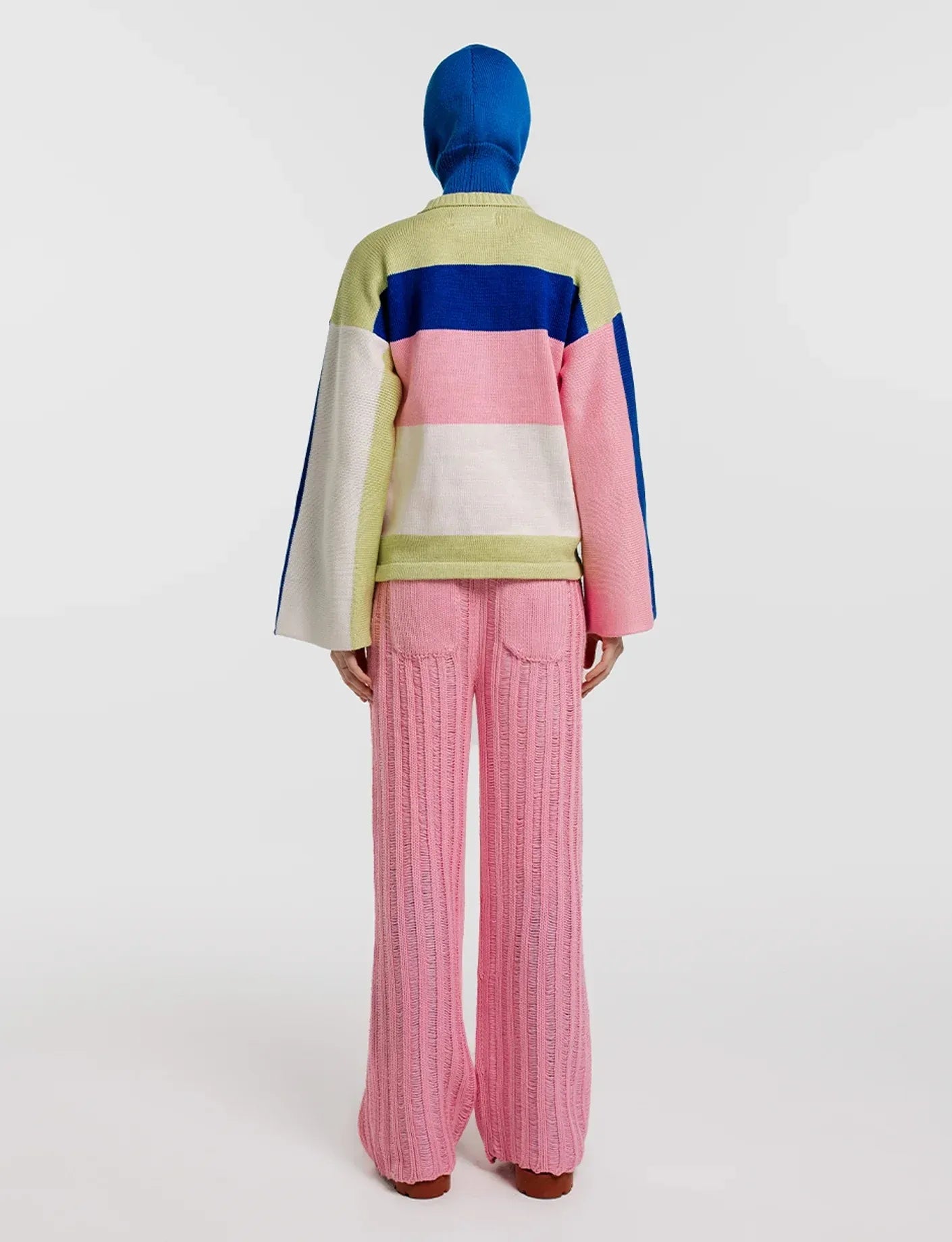 Pantalón Soga Mujer Rosa foto de espalda