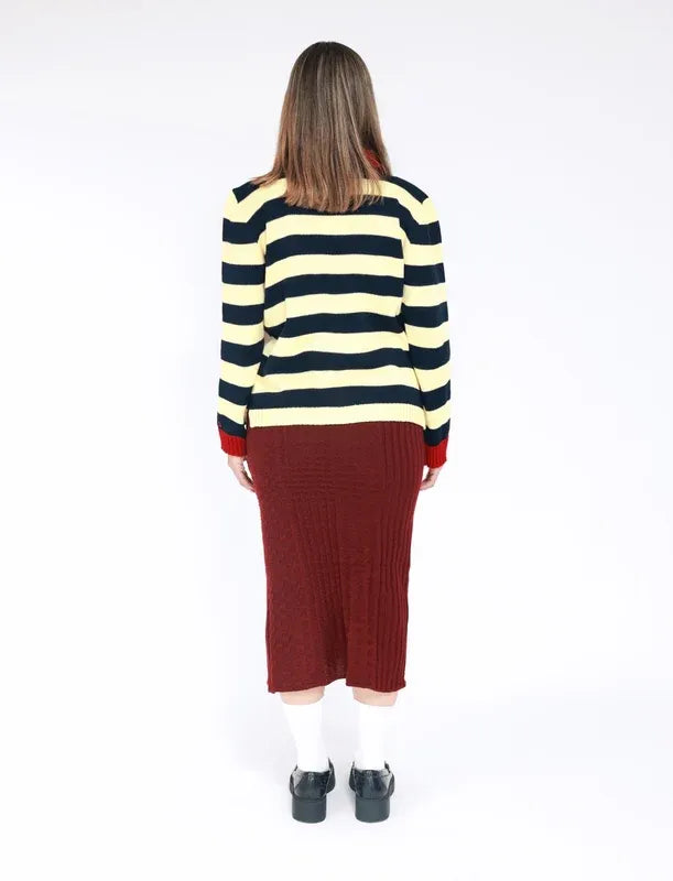 Polo Tricolor de espalda