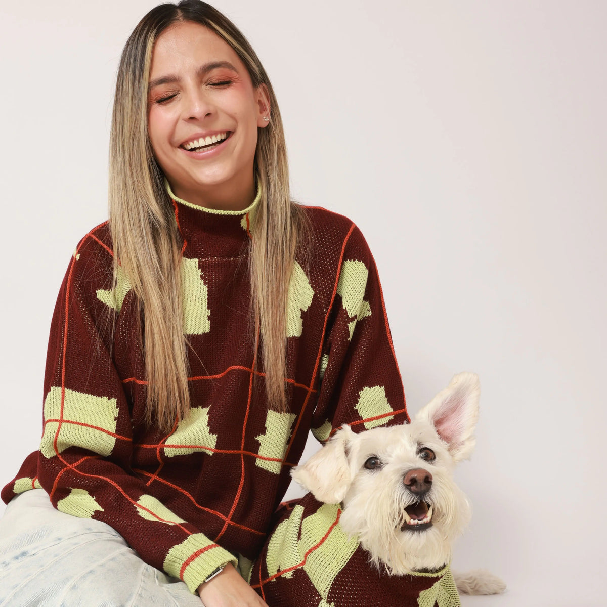 Saco Tartán Verde Pets