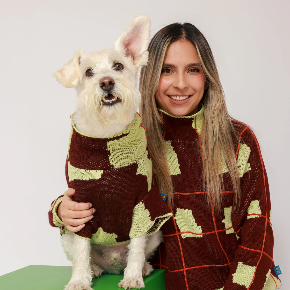 Saco Tartán Verde Pets