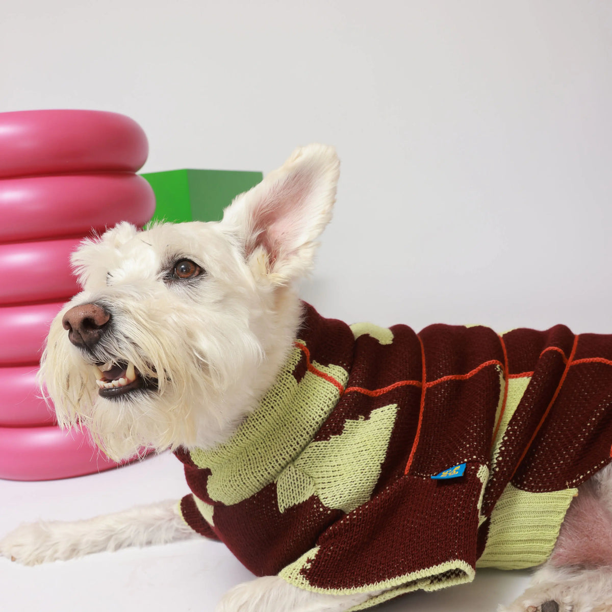Saco Tartán Verde Pets