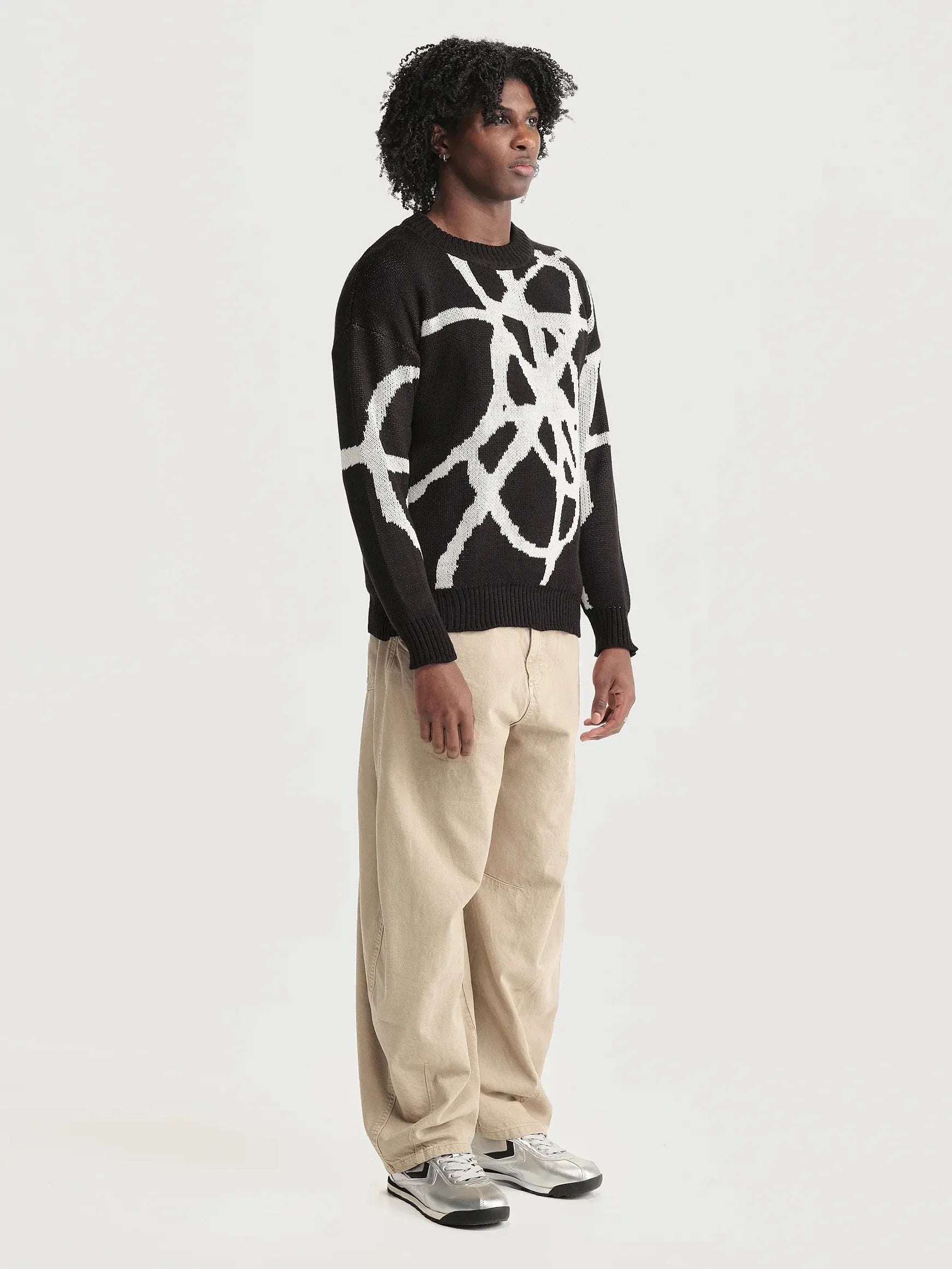 Sweater Nudo Hombre foto de lado