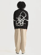 Sweater Nudo Hombre foto de espalda