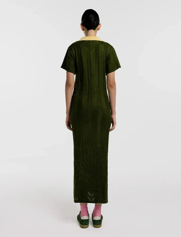 Vestido Polo Fútbol de espalda