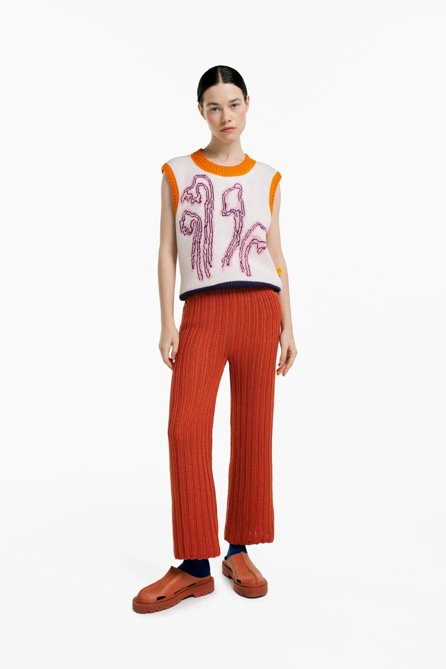 Pantalón Soga Mujer Rosa foto de frente