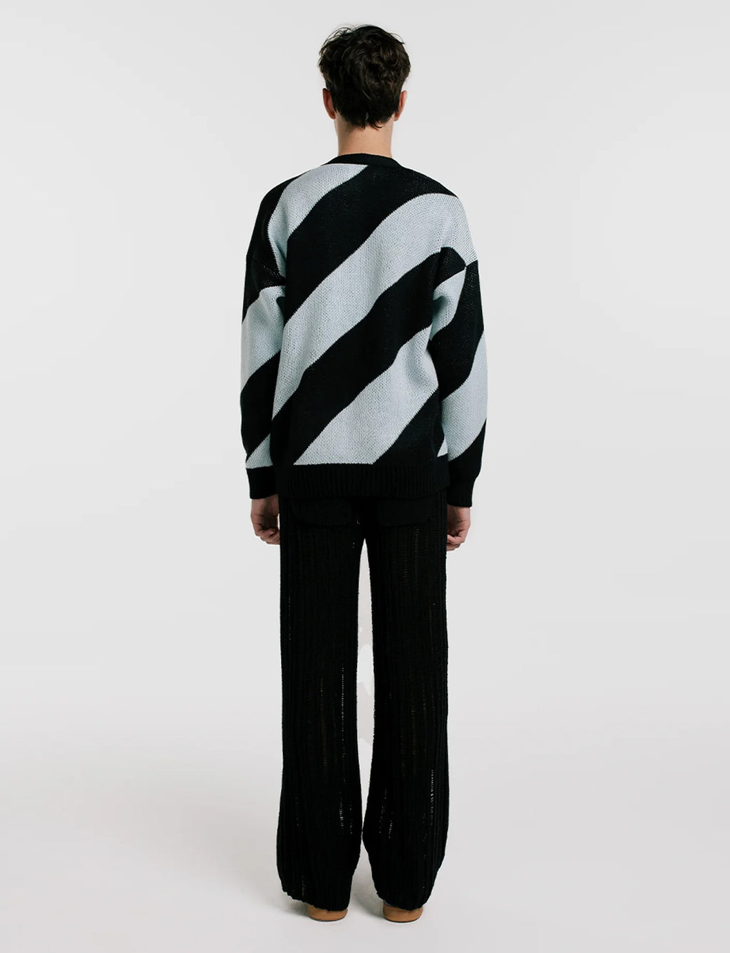 Cardigan Diagonal Hombre