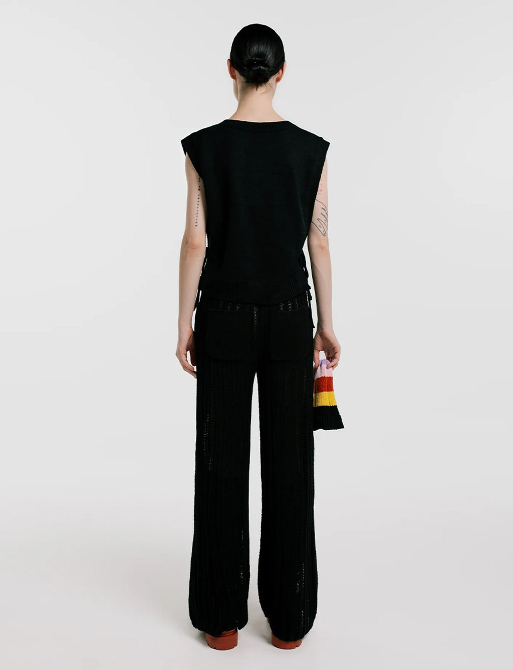 Pantalón Soga Mujer Negro