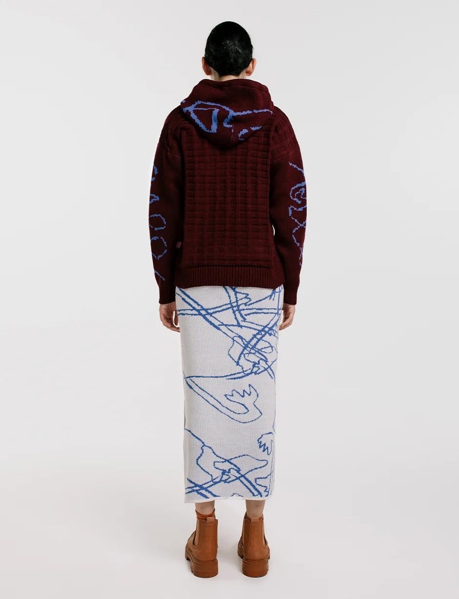 Hoodie Serpentina Mujer