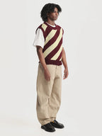 Chaleco Diagonales Hombre