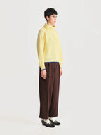 Saco Cuello Tortuga Inglés Amarillo/azul Mujer