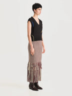 Chaleco Scratch Negro Mujer