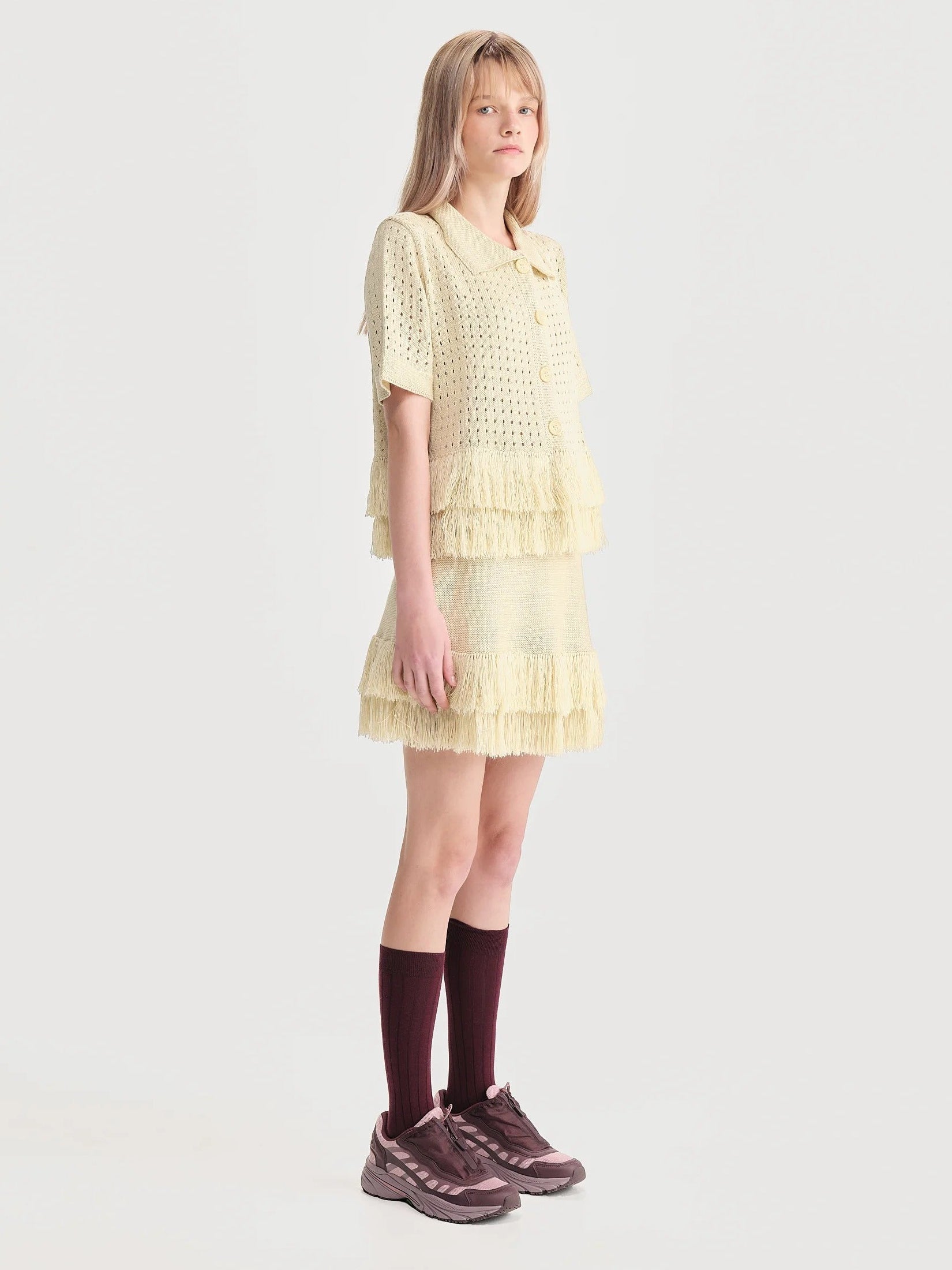 Falda Juju Beige