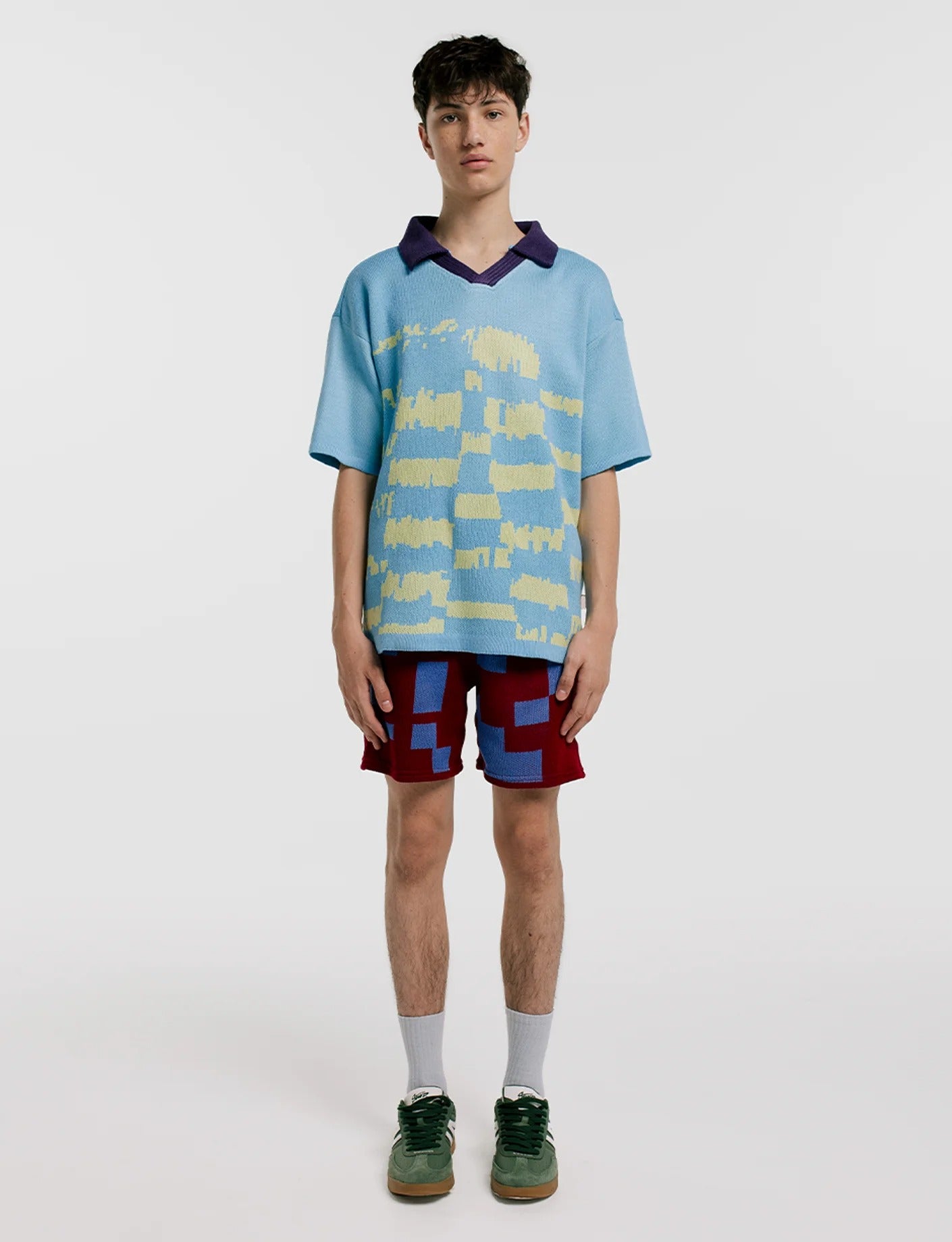 Camiseta Futbol Hombre Ajedrez