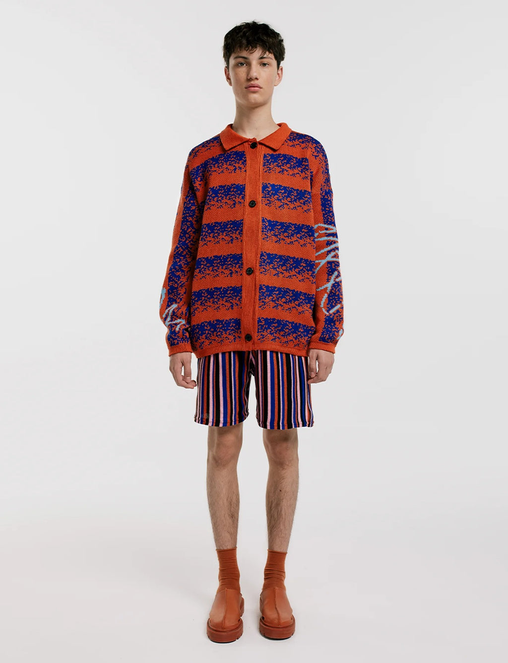 Cardigan Polo Hombre