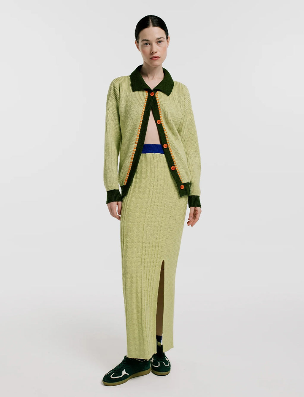 Cardigan Soga Claro Mujer