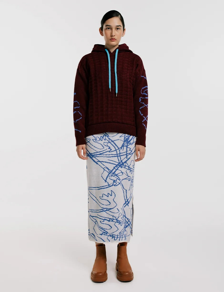 Hoodie Serpentina Mujer