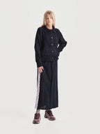 Cardigan Polo Picnic Azul Mujer