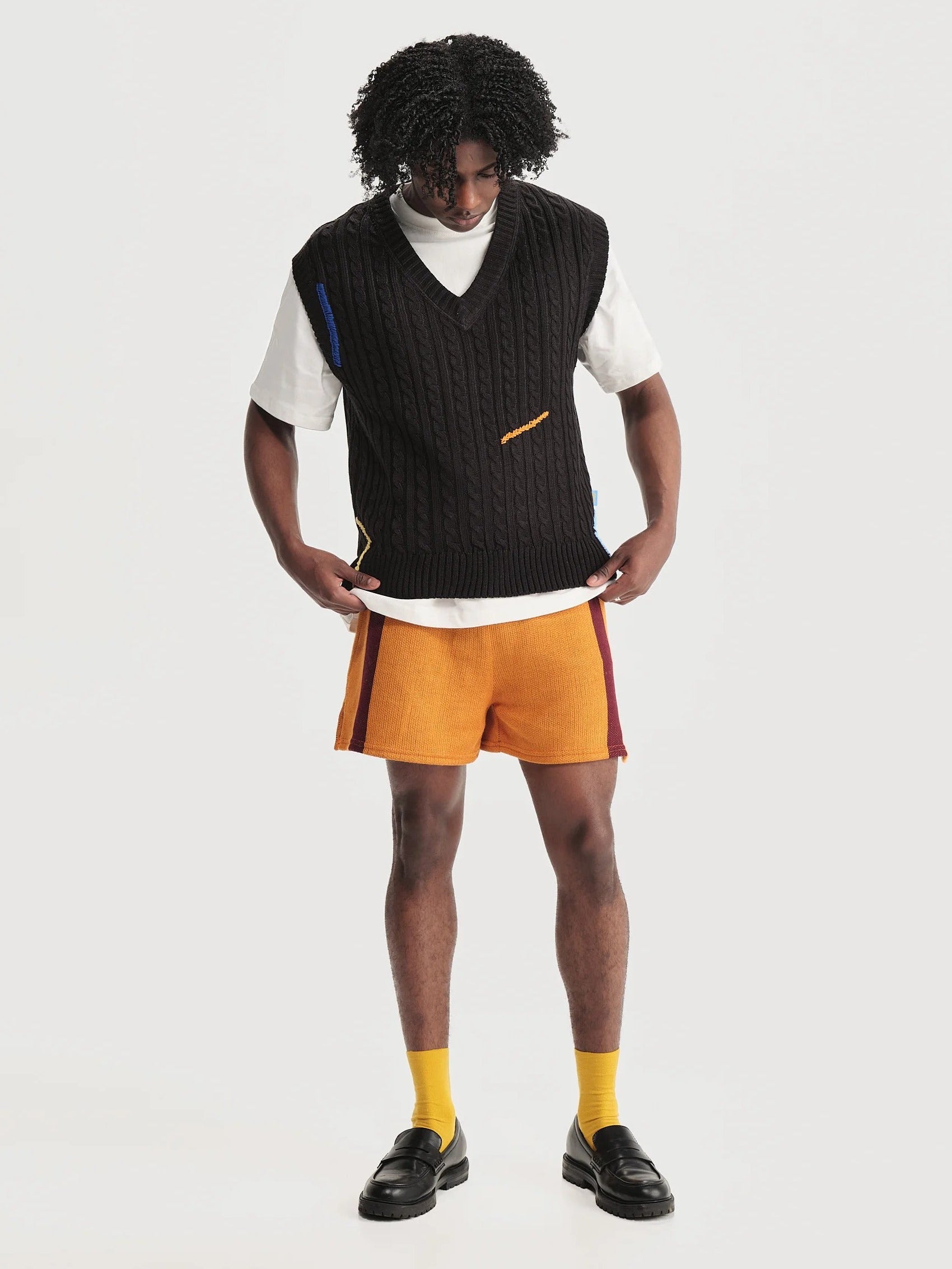 Chaleco Scratch Negro Hombre