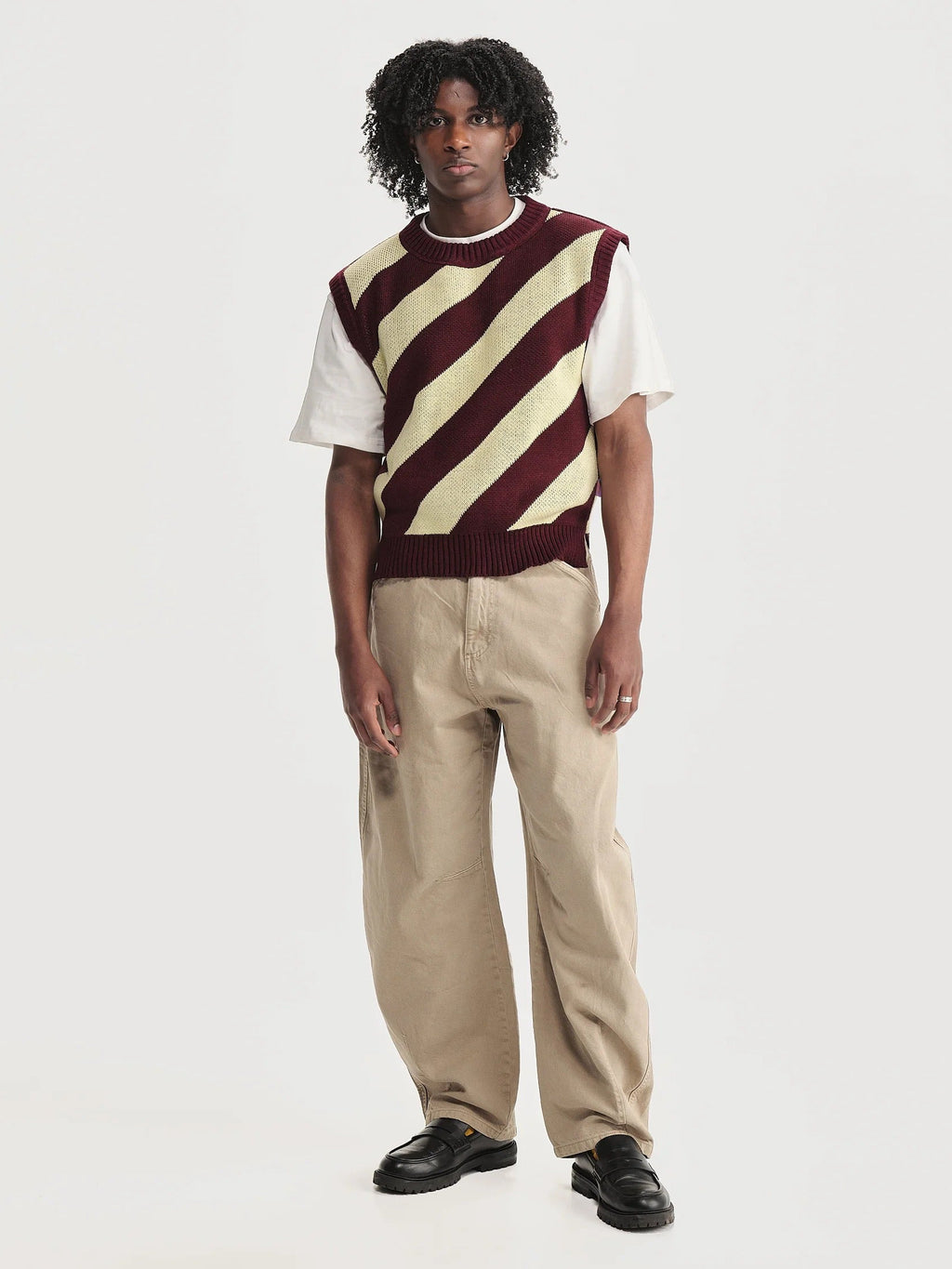 Chaleco Diagonales Hombre