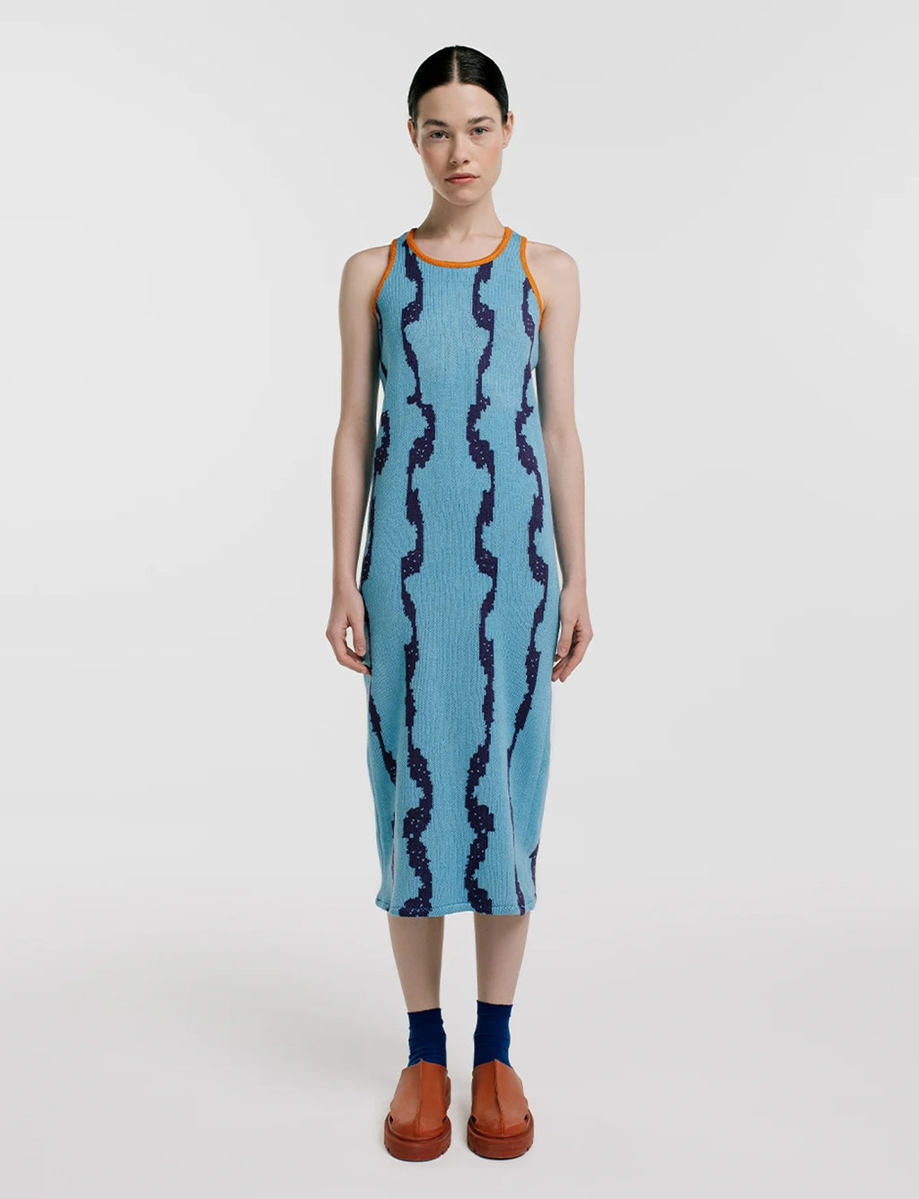 Vestido Midi Serpentina