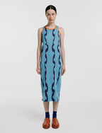 Vestido Midi Serpentina