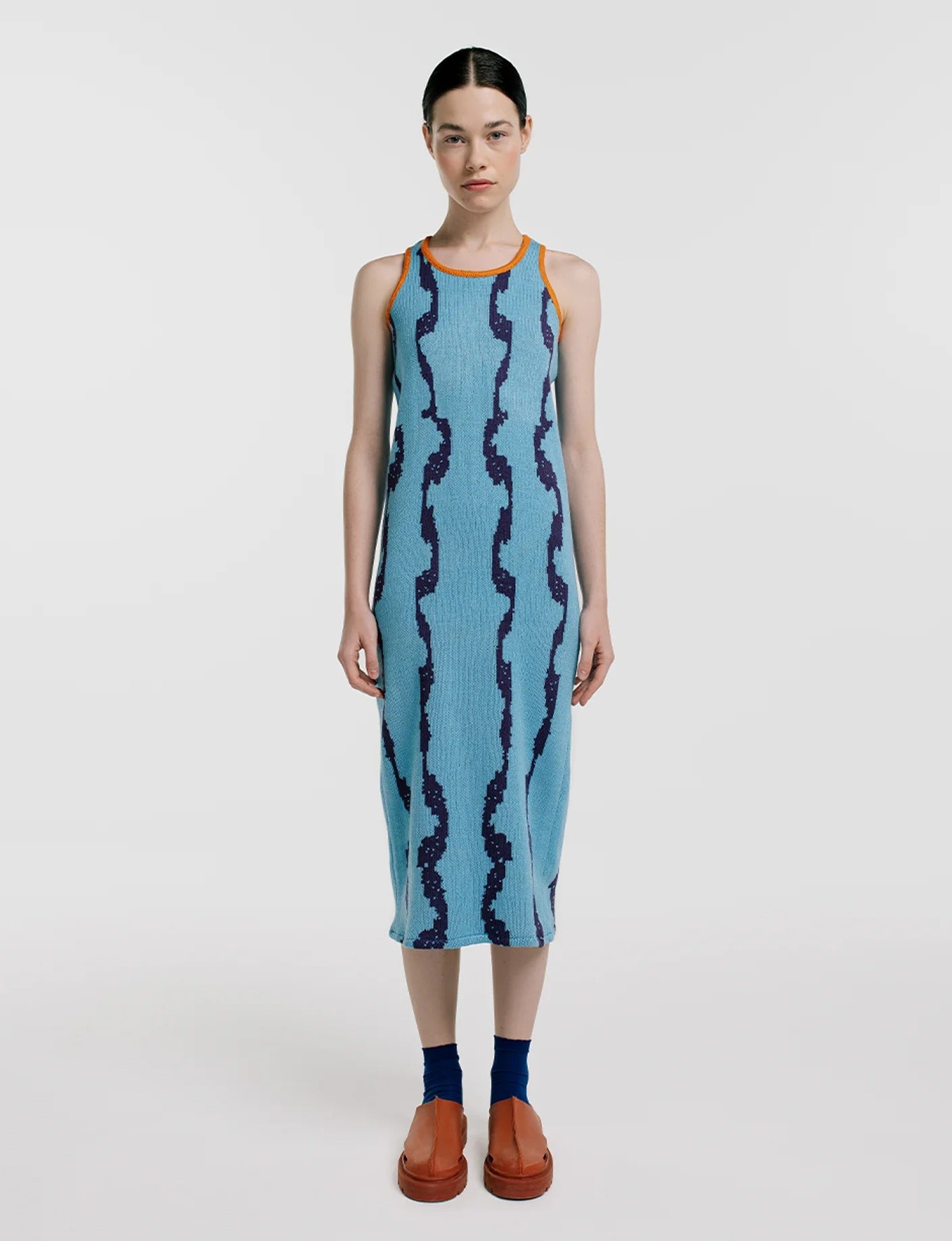Vestido Midi Serpentina