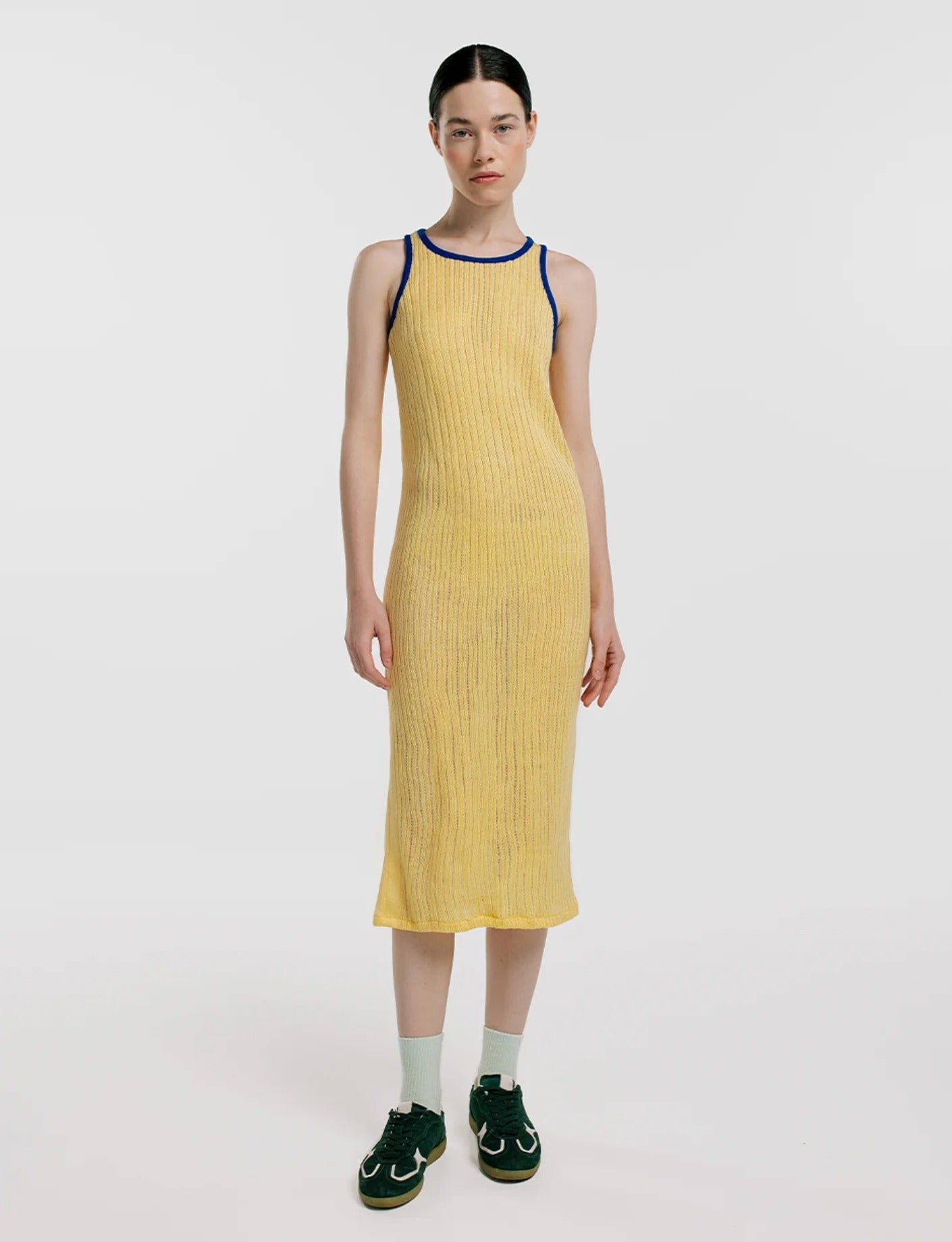 Vestido Midi Amarillo