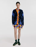 Cardigan fragmentado rayón mujer