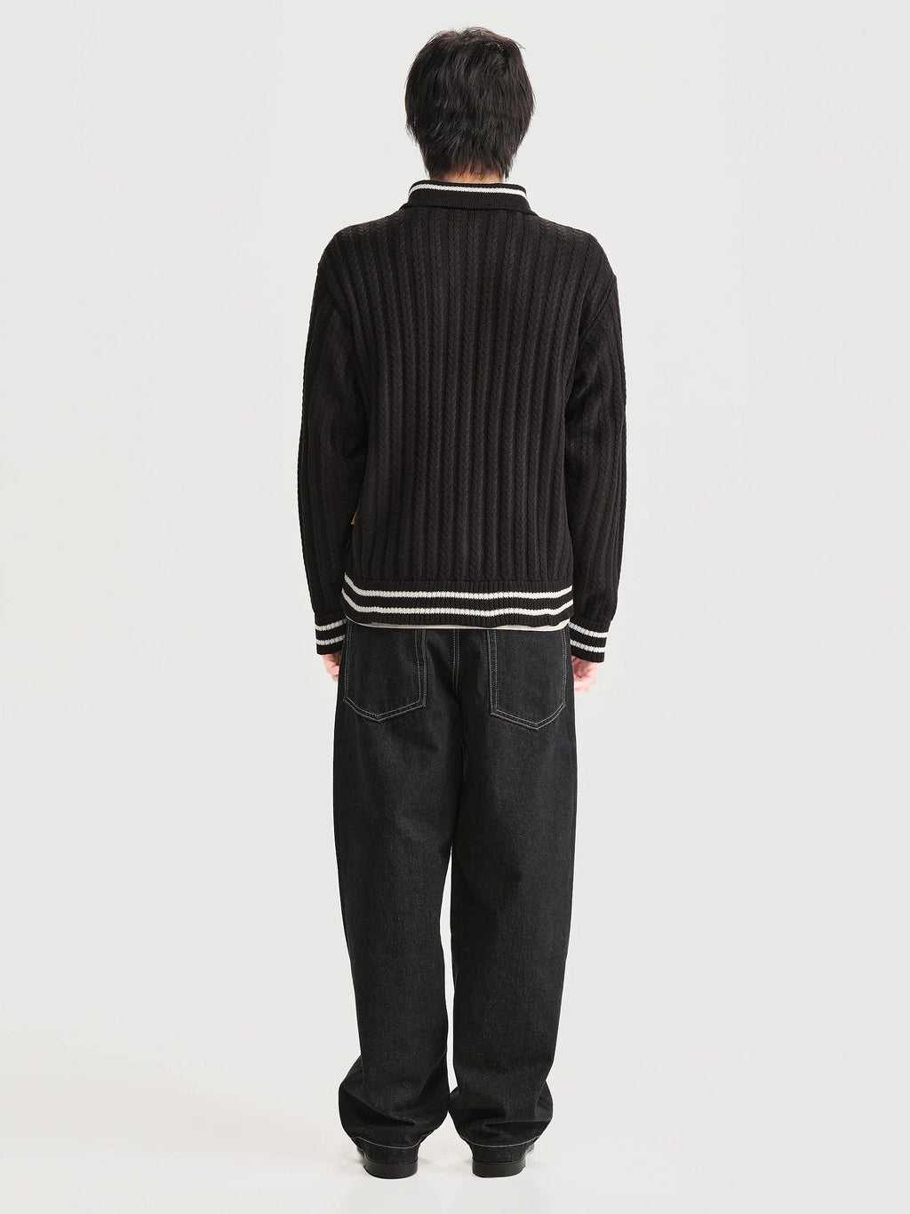Chamarra Beisbol Negro Hombre