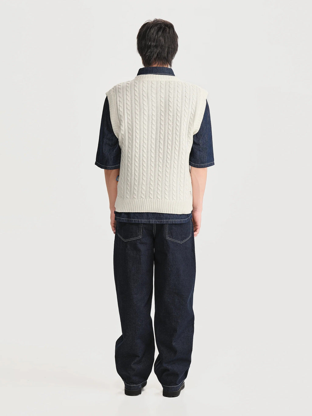 Chaleco Scratch Blanco Hombre