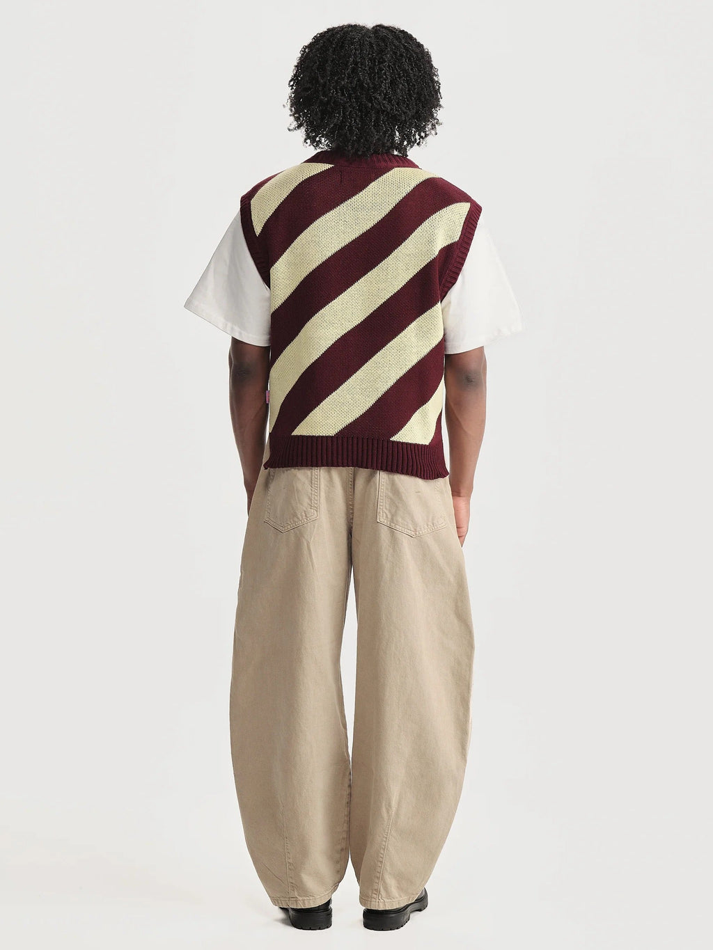 Chaleco Diagonales Hombre