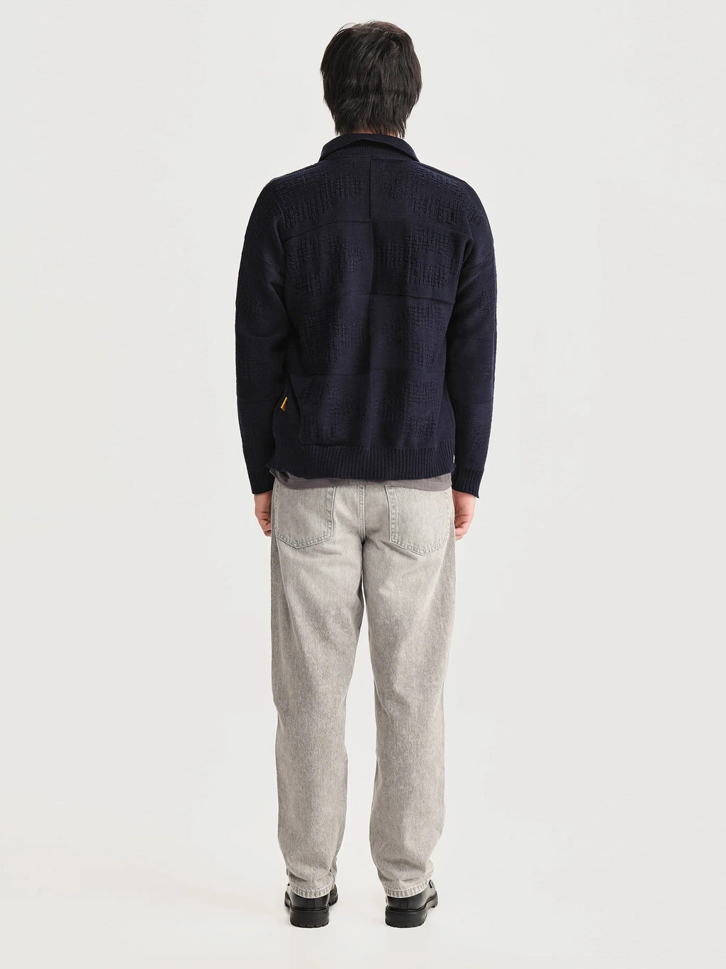 Cardigan Polo Picnic Azul Hombre