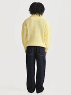 Saco Cuello Tortuga Inglés Amarillo/azul Hombre