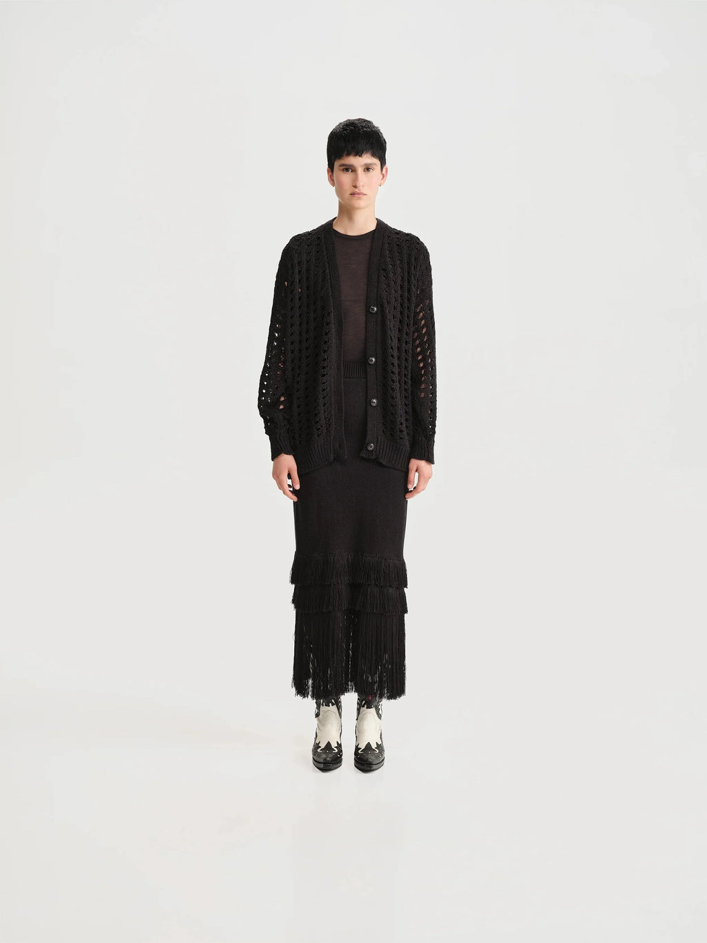 Cardigan Mimbre Mujer