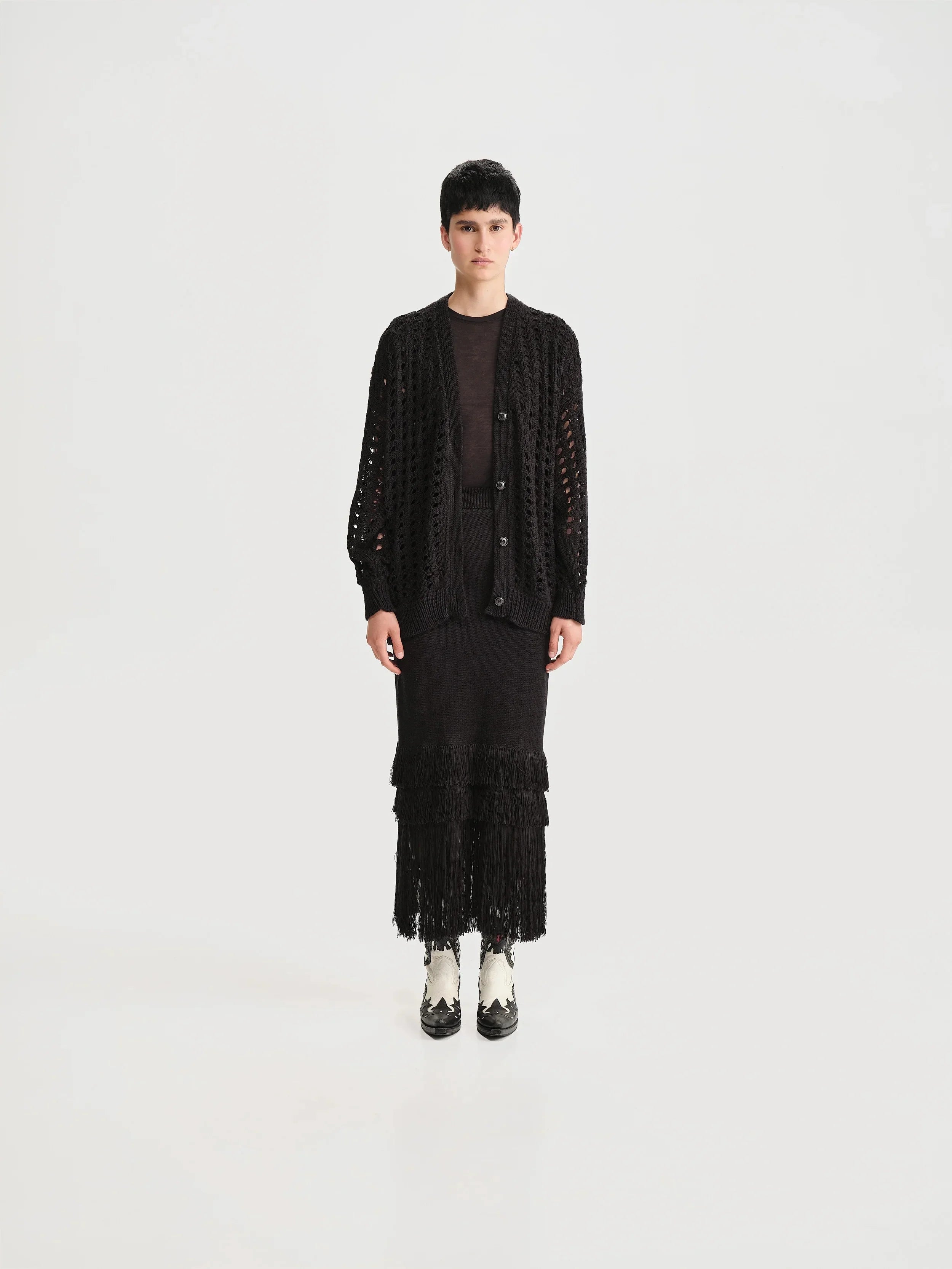 Cardigan Mimbre Mujer