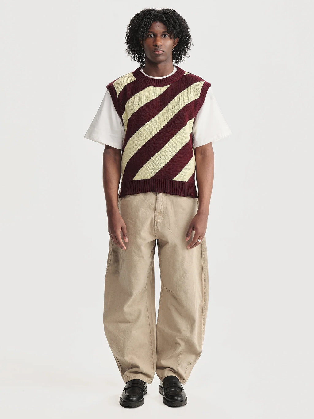Chaleco Diagonales Hombre